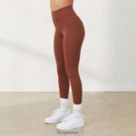 Lounge 365 sekunnin skin leggingsit suklaa vaatteet naiset D46R26890 - Image 6