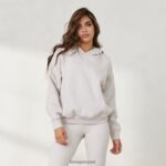 Lounge 365 ylisuuri huppari kivi vaatteet naiset D46R26867