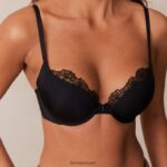 Lounge anti-gravity push-up-rintaliivit & stringit/housutsetti musta alusvaatteet naiset D46R2670 - Image 20