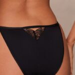 Lounge anti-gravity push-up-rintaliivit & stringit/housutsetti musta alusvaatteet naiset D46R2670 - Image 4
