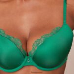Lounge anti-gravity push-up-rintaliivit & stringit/housutsetti smaragdi alusvaatteet naiset D46R26136 - Image 12