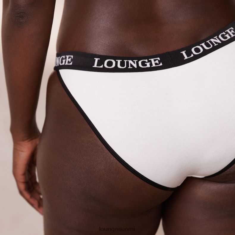 Lounge bambu kolmiorintaliivit & stringit/housut setti valkoinen alusvaatteet naiset D46R26199 - Image 17