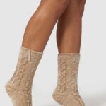 Lounge chenille-neulotut sukat minkki vaatteet naiset D46R26954