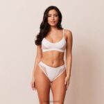 Lounge contour mesh-rintaliivit & stringit/housutsetti valkoinen alusvaatteet naiset D46R26216 - Image 11