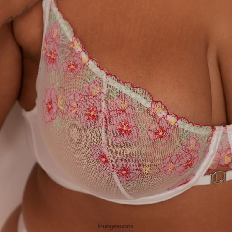 Lounge ditsy brodeeratut parvekeliivit ja g-string/housut valkoinen alusvaatteet naiset D46R2695 - Image 18