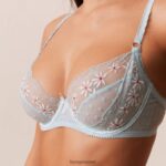 Lounge flair parvekeliivit & stringit/housutsetti sininen alusvaatteet naiset D46R2699 - Image 12
