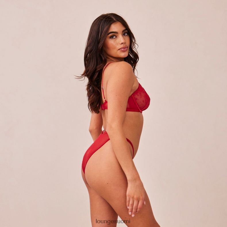 Lounge flirt parveke rintaliivit & g-string/housut setti kastanjanruskea alusvaatteet naiset D46R26132 - Image 3