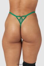Lounge flirttaile g-string smaragdi alusvaatteet naiset D46R26551 - Image 5