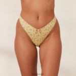 Lounge makea g-string sitruuna kukkainen alusvaatteet naiset D46R26443 - Image 2