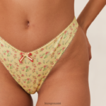 Lounge makea g-string sitruuna kukkainen alusvaatteet naiset D46R26443 - Image 4