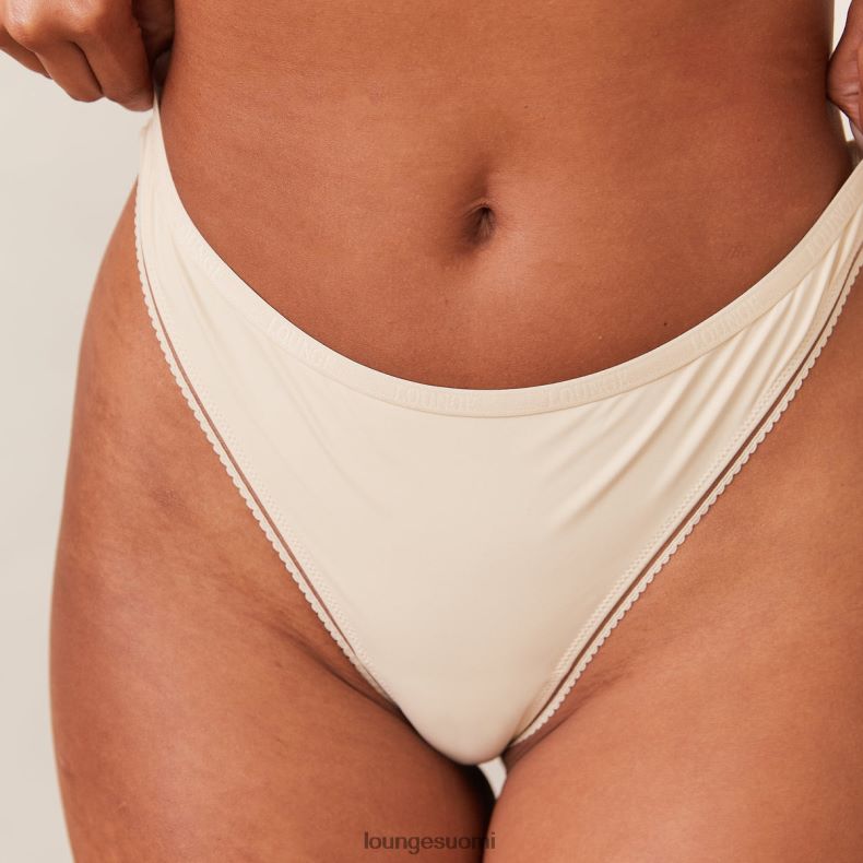 Lounge mukavuus push-up t-paitarintaliivit & stringit latte alusvaatteet naiset D46R26162 - Image 8