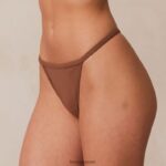 Lounge muotoiltu g-string kastanja alusvaatteet naiset D46R26566 - Image 4
