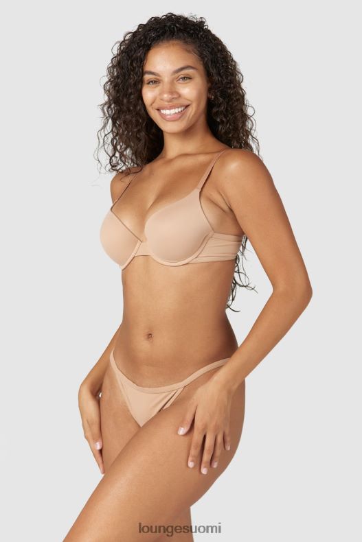 Lounge muotoiltu push-up t-paitarintaliivit & stringit/housut hunaja alusvaatteet naiset D46R2679 - Image 14
