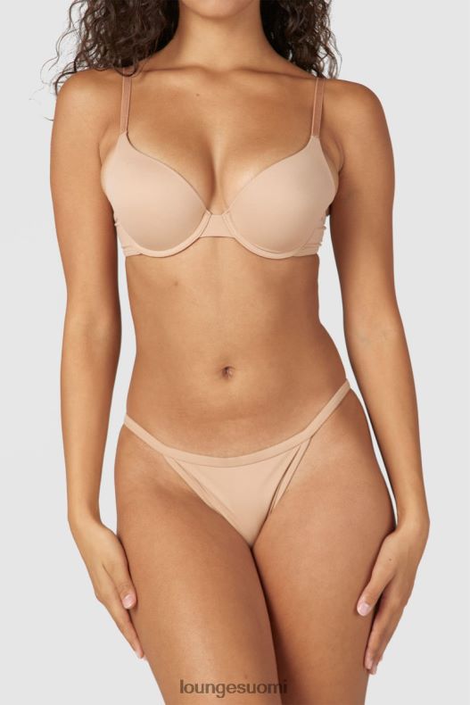 Lounge muotoiltu push-up t-paitarintaliivit & stringit/housut hunaja alusvaatteet naiset D46R2679 - Image 15