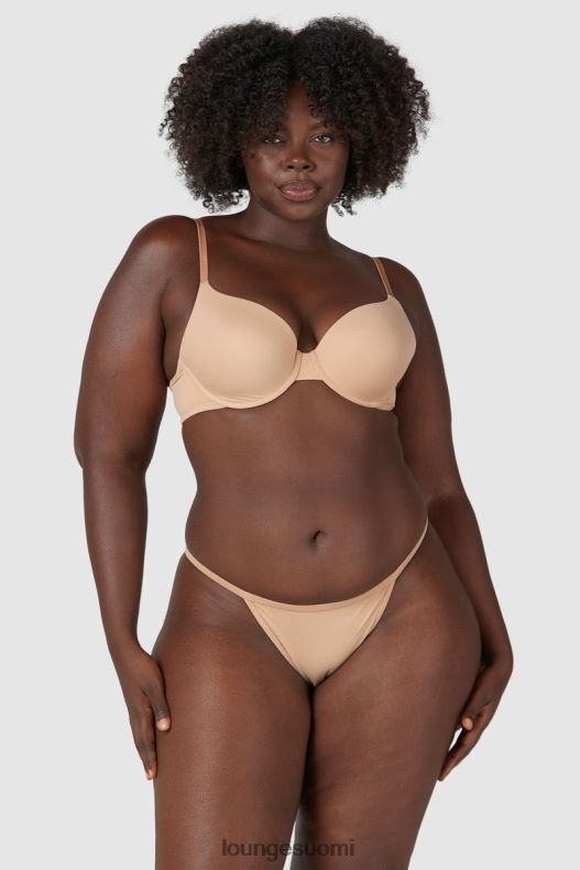 Lounge muotoiltu push-up t-paitarintaliivit & stringit/housut hunaja alusvaatteet naiset D46R2679 - Image 17