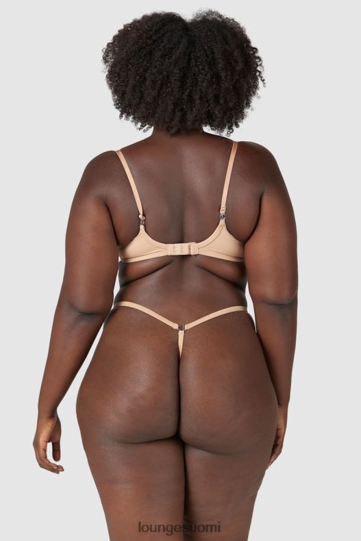 Lounge muotoiltu push-up t-paitarintaliivit & stringit/housut hunaja alusvaatteet naiset D46R2679 - Image 3