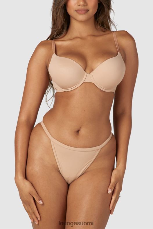 Lounge muotoiltu push-up t-paitarintaliivit & stringit/housut hunaja alusvaatteet naiset D46R2679 - Image 22