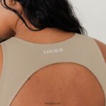 Lounge racerback body x jess hunt kellanruskea vaatteet naiset D46R26816 - Image 5