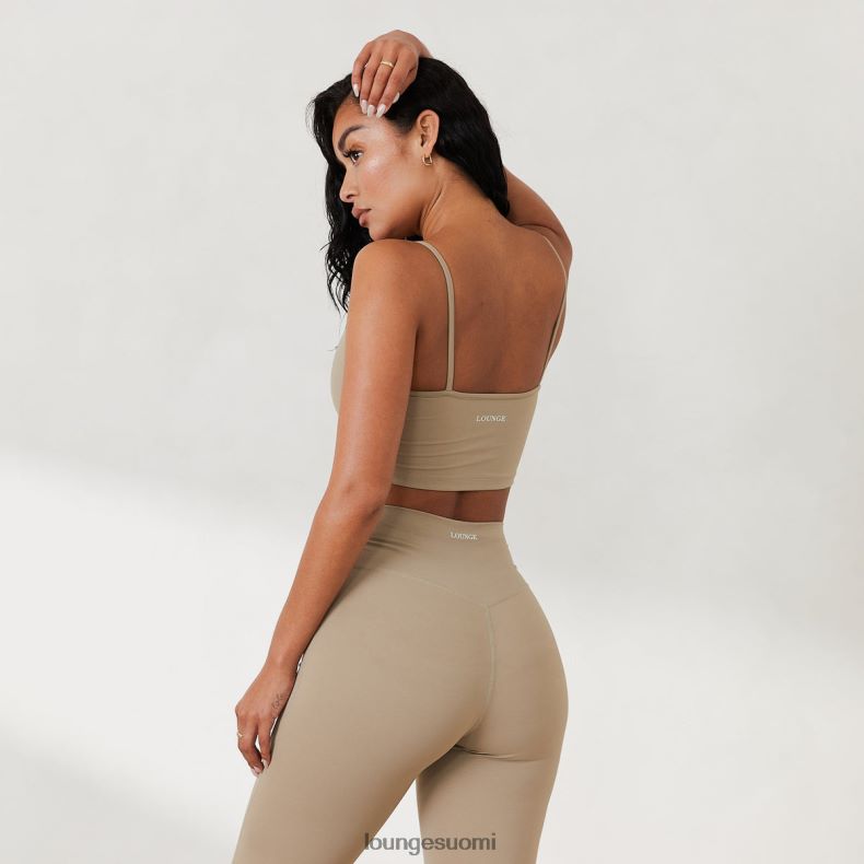 Lounge rajattu cami top x jess hunt kellanruskea vaatteet naiset D46R26818 - Image 2
