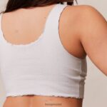 Lounge röyhelöinen pyjama-cami-toppi pakkasta vaatteet naiset D46R26922 - Image 6