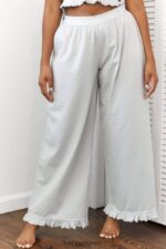 Lounge röyhelöiset pyjamahousut pakkasta vaatteet naiset D46R26941