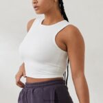 Lounge välttämätön tanktop luonnonvalkoinen vaatteet naiset D46R26826 - Image 5