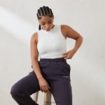 Lounge välttämätön tanktop luonnonvalkoinen vaatteet naiset D46R26826 - Image 6