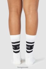 Lounge välttämättömät sukat (kaksi pakkausta) musta vaatteet naiset D46R26932 - Image 2
