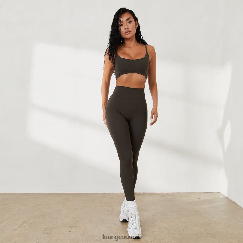 Lounge vetoketjulliset nilkka leggingsit x jess hunt pesty mustaksi vaatteet naiset D46R26804 - Image 4