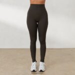 Lounge vetoketjulliset nilkka leggingsit x jess hunt pesty mustaksi vaatteet naiset D46R26804 - Image 6