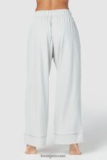 Lounge ylelliset kohokuvioidut pyjamahousut pakkasta vaatteet naiset D46R26958 - Image 2