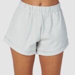 Lounge ylelliset kohokuvioidut pyjamashortsit pakkasta vaatteet naiset D46R26957