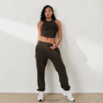 Lounge ylimitoitettu lenkkeily x jess hunt pesty mustaksi vaatteet naiset D46R26802